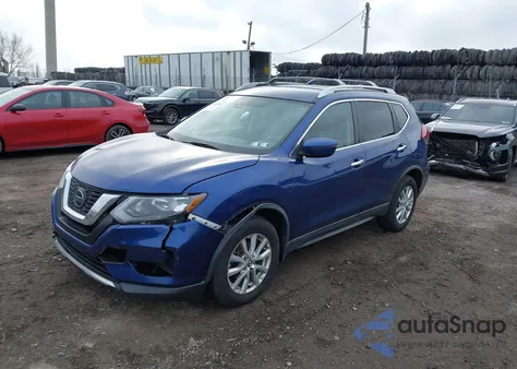 2020 Nissan Rogue Sv Intelligent Awd из США, поврежденный, VIN KNMAT2MV2LP537459